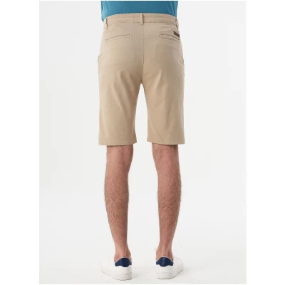 ORGANICATION Herren vegan Chino-Shorts Bio-Baumwolle Beige