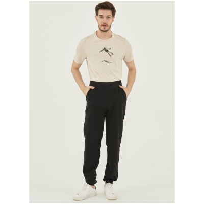 ORGANICATION Herren vegan Jogginghose Schwarz