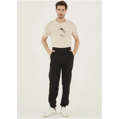 ORGANICATION Herren vegan Jogginghose Schwarz