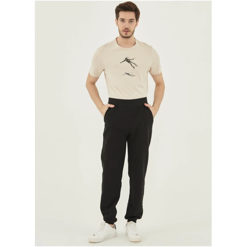 ORGANICATION Herren vegan Jogginghose Schwarz