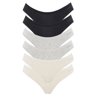 ORGANICATION KAVINN | Tanga aus Bio-Baumwolle und TENCEL Modal im 6er-Pack