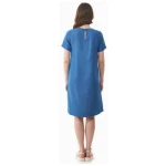 ORGANICATION Kleid aus TENCEL Lyocell in Denim-Optik