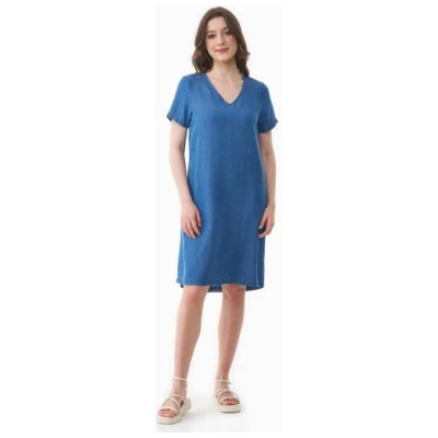 ORGANICATION Kleid aus TENCEL Lyocell in Denim-Optik