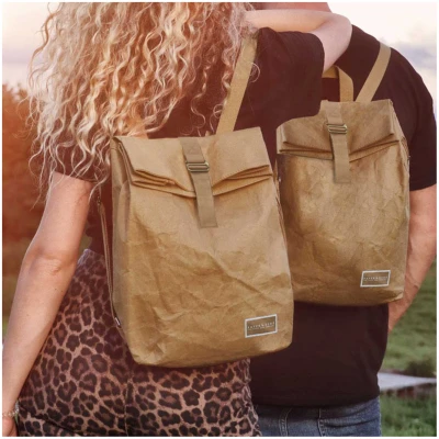 Oak Kraftpapier Rucksack | Black Edition