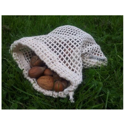 Obst und Gemüsenetz aus Biobaumwolle Re-Sack small