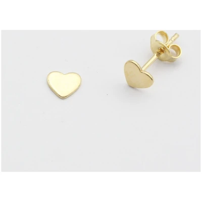 Ohrstecker Tiny Heart Gold
