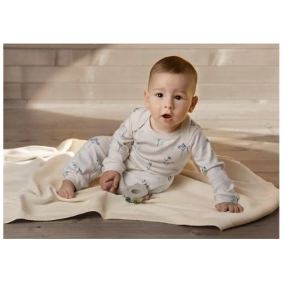 Organic by Feldman Overall Strampler Bio-Baumwolle Interlock GOTS