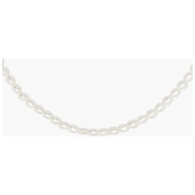 Paeoni Colors Klassische Perlenkette aus Süßwasserperlen und 18k Gold Vermeil, 925 Sterling Silber