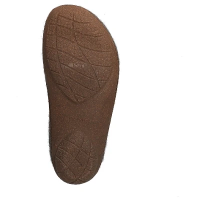 Pantoffel TIROLER STEINSCHAF aus Wollfilz, taupe 37