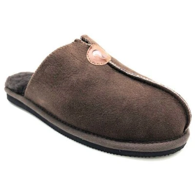 Pantoffel aus Schaffell "thies Grumpy Dad Slipper", fair produziert
