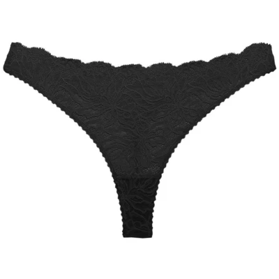 Panty String Vera Schwarz