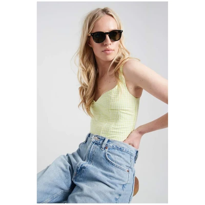 Parafina Damen vegan Sonnenbrille Cala Schwarz