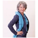 Peaces.bio - handbedruckte Biomode Bio-Business-jackerl "Ladylike'