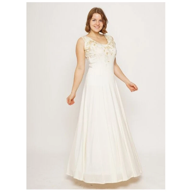 Peaces.bio - handbedruckte Biomode Brautkleid Buchenzauber