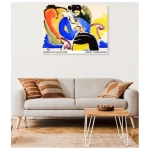 Photocircle Poster / Leinwandbild / Kunst - Henry Lyman Saÿen: Frau auf Stuhl