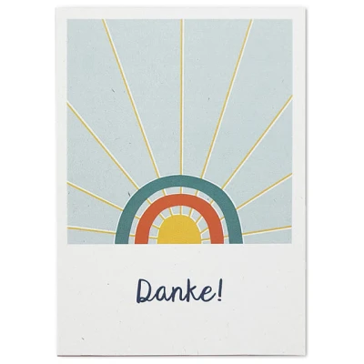 Postkarte Danke