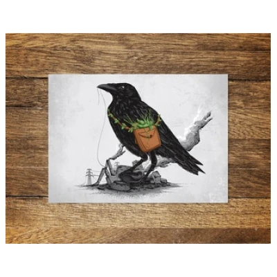 Postkarte Modell: "Clean the World II"