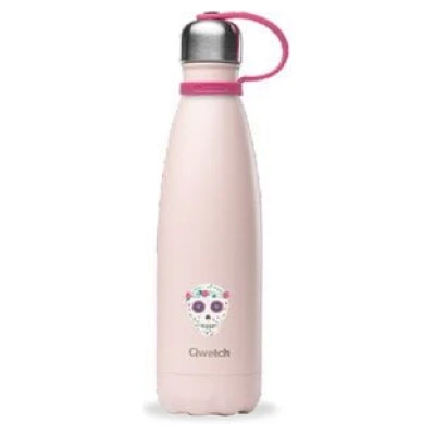 Qwetch Kids Collection isolierte Edelstahl Trinkflasche 500ml Kids Collection Pastell Farben 500ml - isoliert