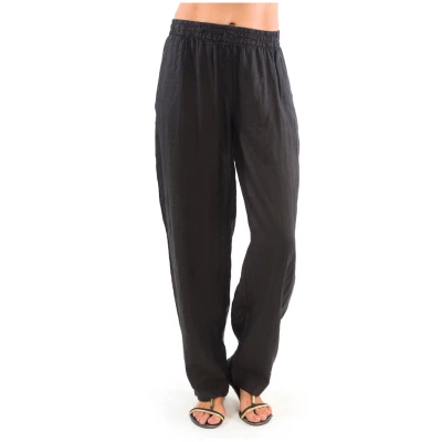 RAVENS VIEW IBIZA Damen vegan Hose Amalfi Schwarz