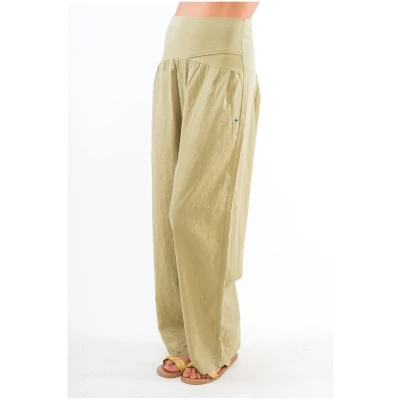 RAVENS VIEW IBIZA Damen vegan Hose Elba Dunkel Aloe Grün