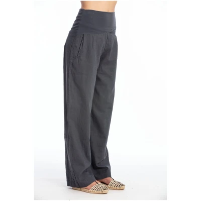 RAVENS VIEW IBIZA Damen vegan Hose Elba Lava Blau