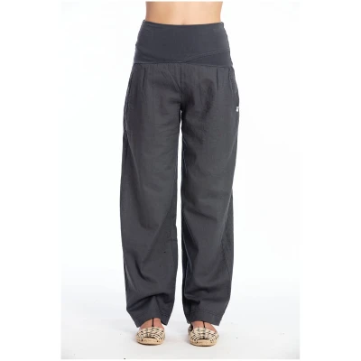RAVENS VIEW IBIZA Damen vegan Hose Elba Lava Blau