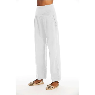 RAVENS VIEW IBIZA Damen vegan Hose Elba Weiß