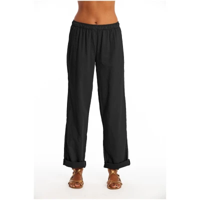 RAVENS VIEW IBIZA Damen vegan Hose Oregon Schwarz
