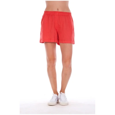 RAVENS VIEW IBIZA Damen vegan Kurze Hose Creta Candy Red