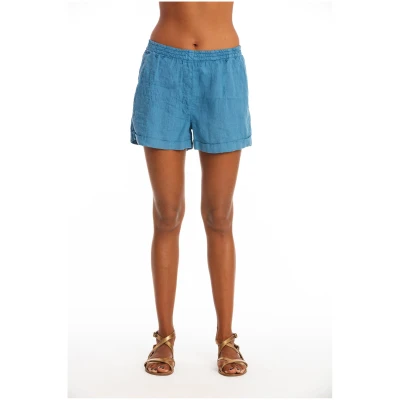 RAVENS VIEW IBIZA Damen vegan Kurze Hose Creta Maui Blue