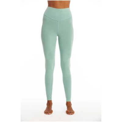 RAVENS VIEW IBIZA Damen vegan Yoga Legging Plus Cameo Grün