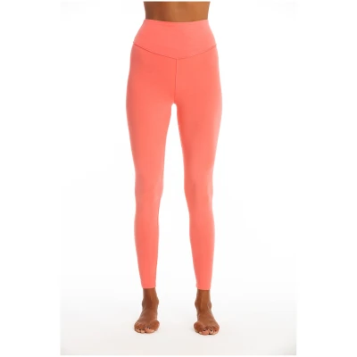 RAVENS VIEW IBIZA Damen vegan Yoga Legging Plus Koralle Rosa
