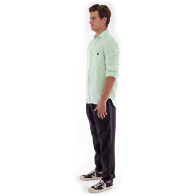 RAVENS VIEW IBIZA Herren vegan Hose Positano Schwarz