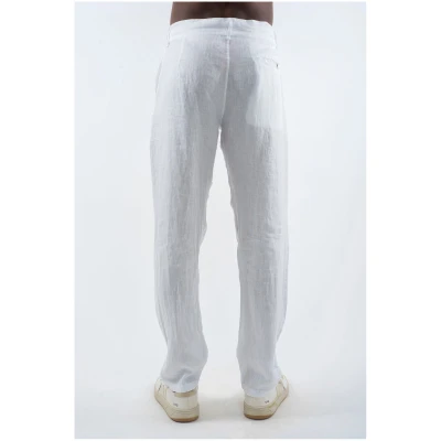 RAVENS VIEW IBIZA Herren vegan Hose Positano Weiß