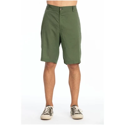 RAVENS VIEW IBIZA Herren vegan Shorts Kyros Waldgrün