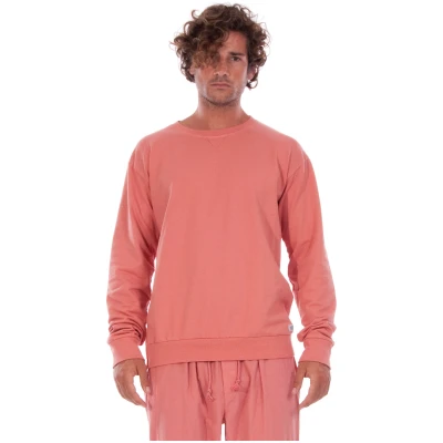 RAVENS VIEW IBIZA Herren vegan Sweatshirt Salinas Lehm Rot