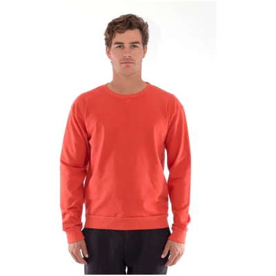 RAVENS VIEW IBIZA Herren vegan Sweatshirt Salinas Terracotta Orange
