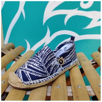 REFISHED fair fashion Espadrilles 'HAPPINESS' (Leaf)