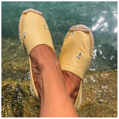 REFISHED fair fashion Espadrilles 'HAPPINESS' (Skateboarder)