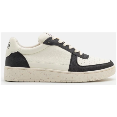 RICE Herren vegan Sneaker Open21 Schwarz Ecru