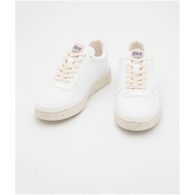 RICE Herren vegan Sneaker Open21 Weiß