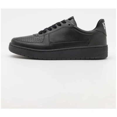 RICE Herren vegan Sneakers Open21 Dreifach Schwarz
