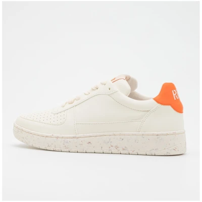 RICE Herren vegan Sneakers Open21 Ecru/Orange