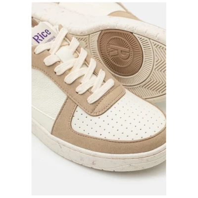 RICE Sneaker Vegan Unisex - OPEN21 Beige Ecru