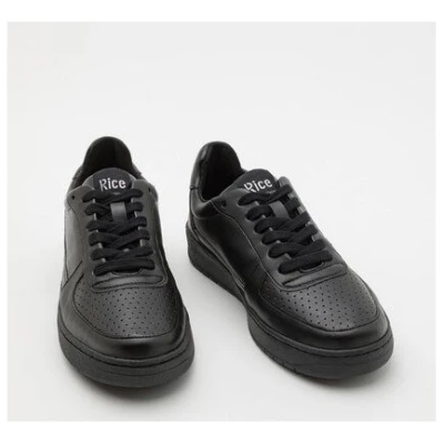 RICE Sneaker Vegan Unisex - OPEN21 Triple Black