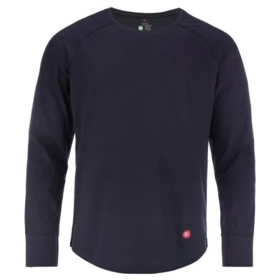 ROCKBODY Herren Langarmshirt / Julius / Bio-Baumwolle / Rundhals-Ausschnitt / Raglanärmel / Longsleeve