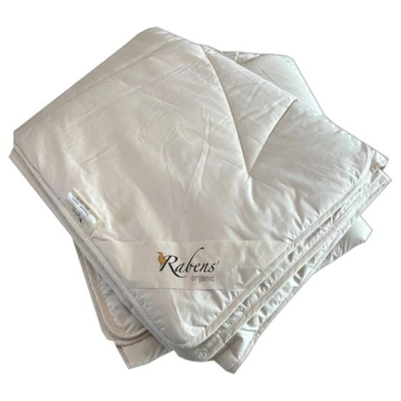 Rabens' organic 200x200cm Ganzjahres Alpaka Bio Bettdecke, made in Germany