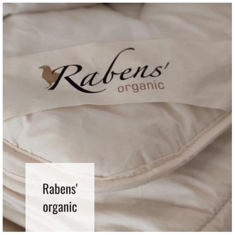 Rabens' organic 200x200cm Ganzjahres Alpaka Bio Bettdecke, made in Germany