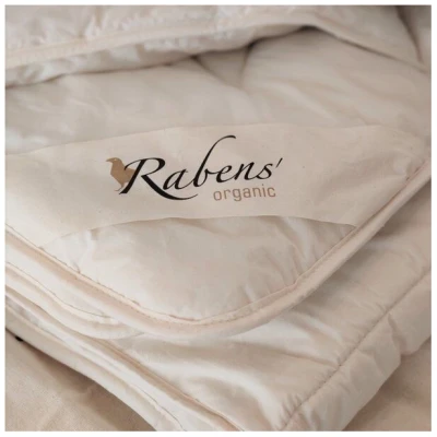 Rabens' organic Ganzjahres Alpaka Bio Bettdecke, nachhaltig hergestellt in Deutschland