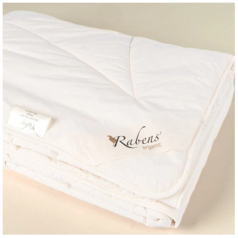 Rabens' organic Sommer Alpaka Bio Bettdecke, hergestellt in Deutschland